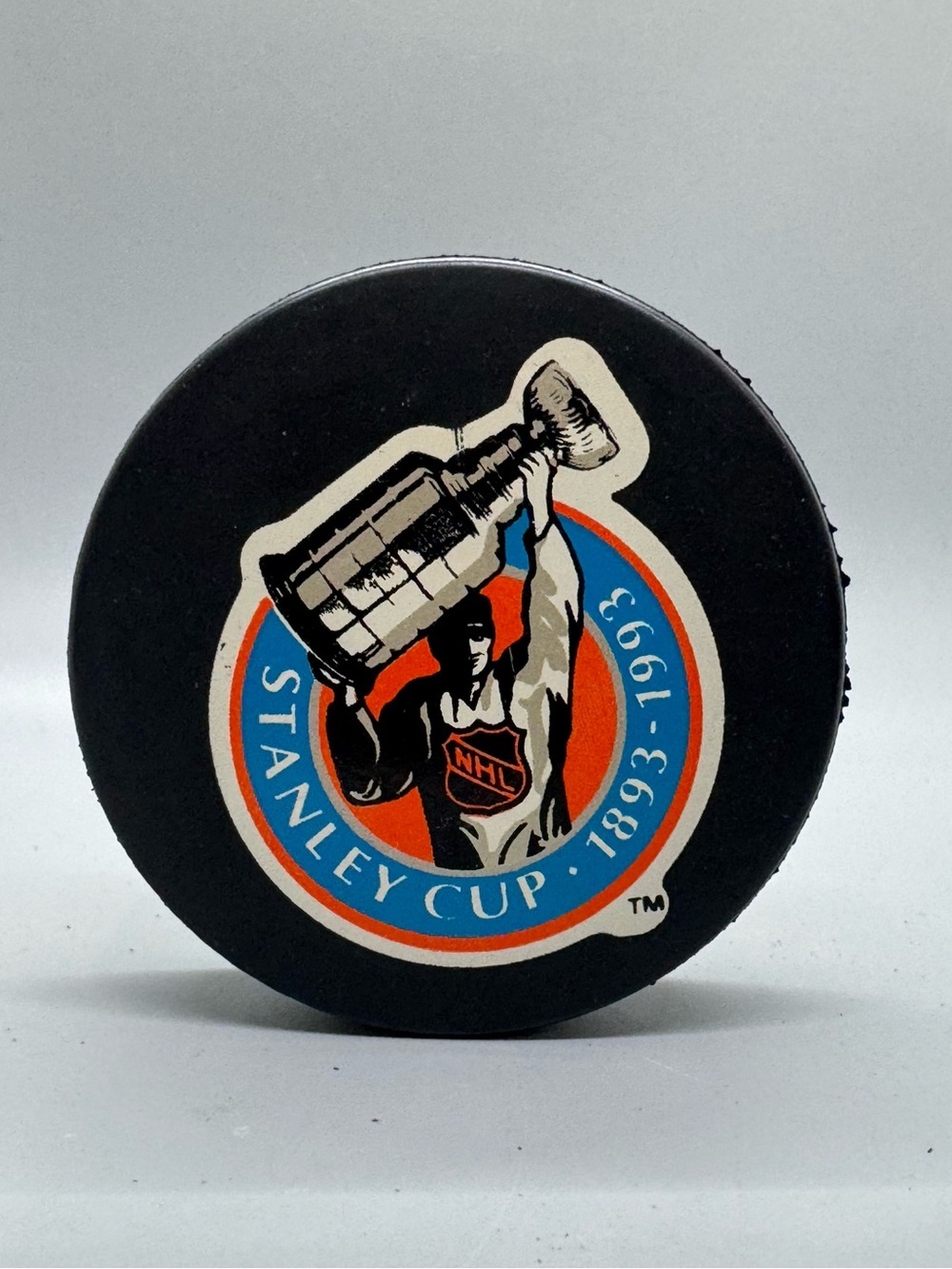 Vintage 1993 Stanley Cup NHL Hockey Puck – InGlasCo Official Souvenir RARE